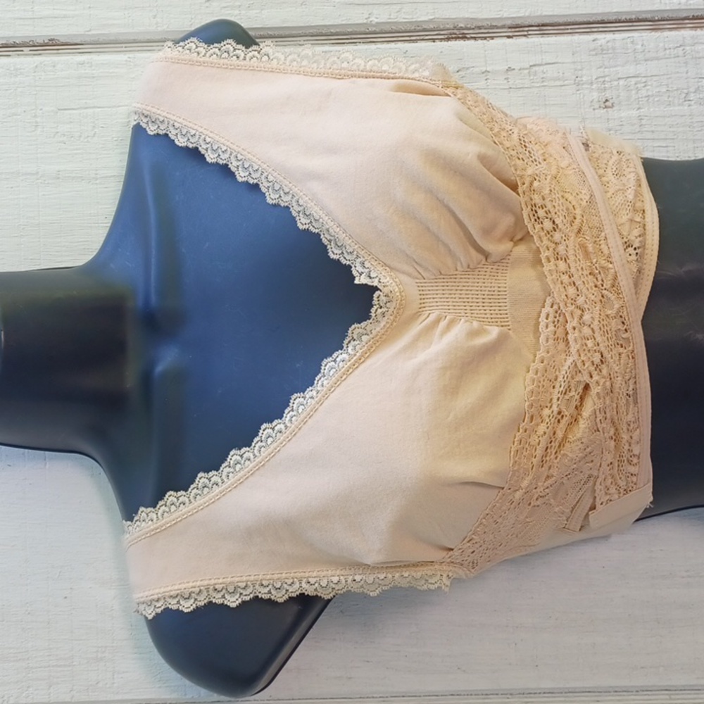 New In Bag Tan Wrap Around Bra